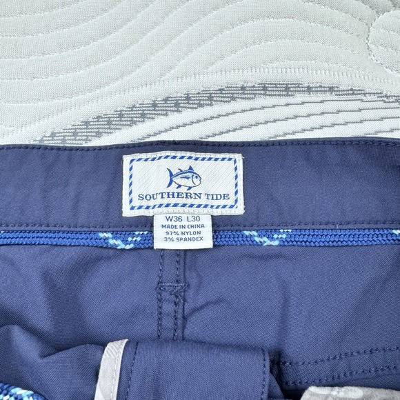 Southern Tide Intercoastal Performance Pant Men 36x30 Navy Golf Chino Stretch - Picture 6 of 8